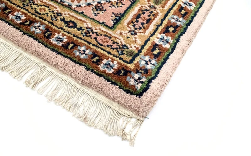 Wollteppich 74x137cm - beige