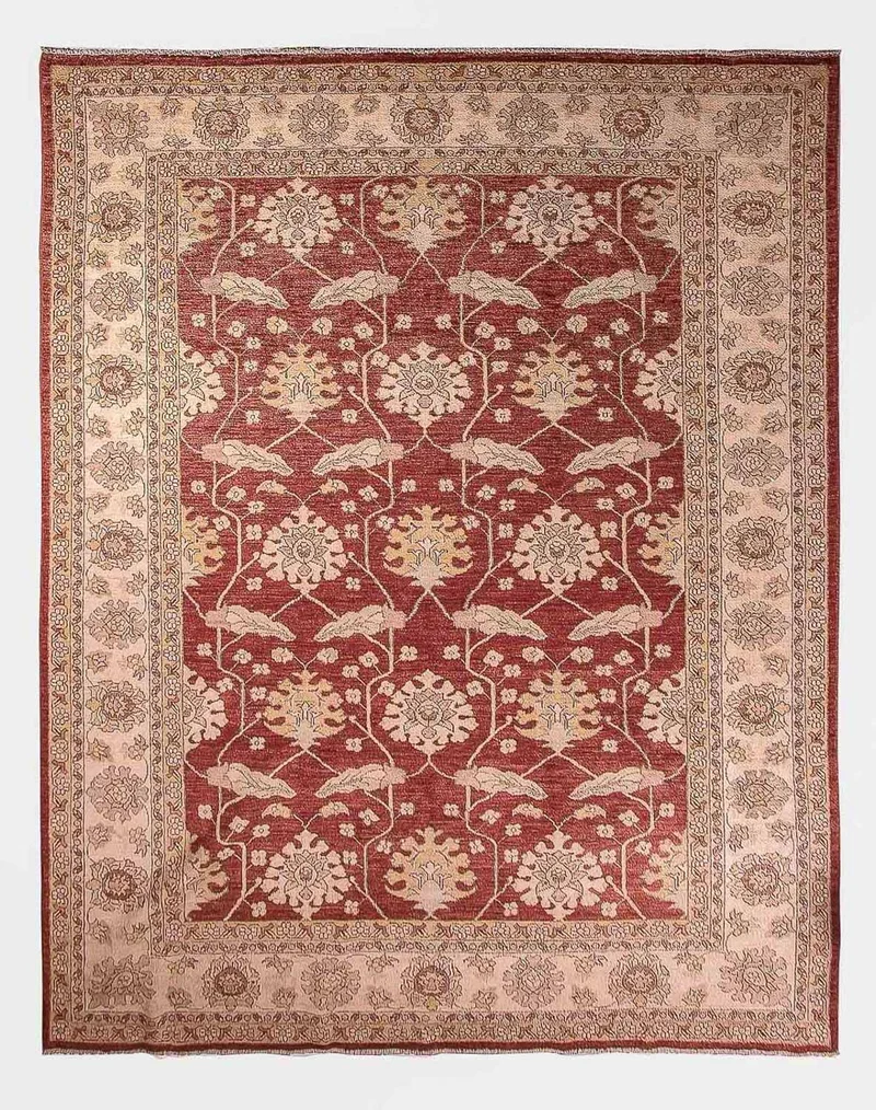 Ziegler Teppich 220x275cm - Orientteppich - rot
