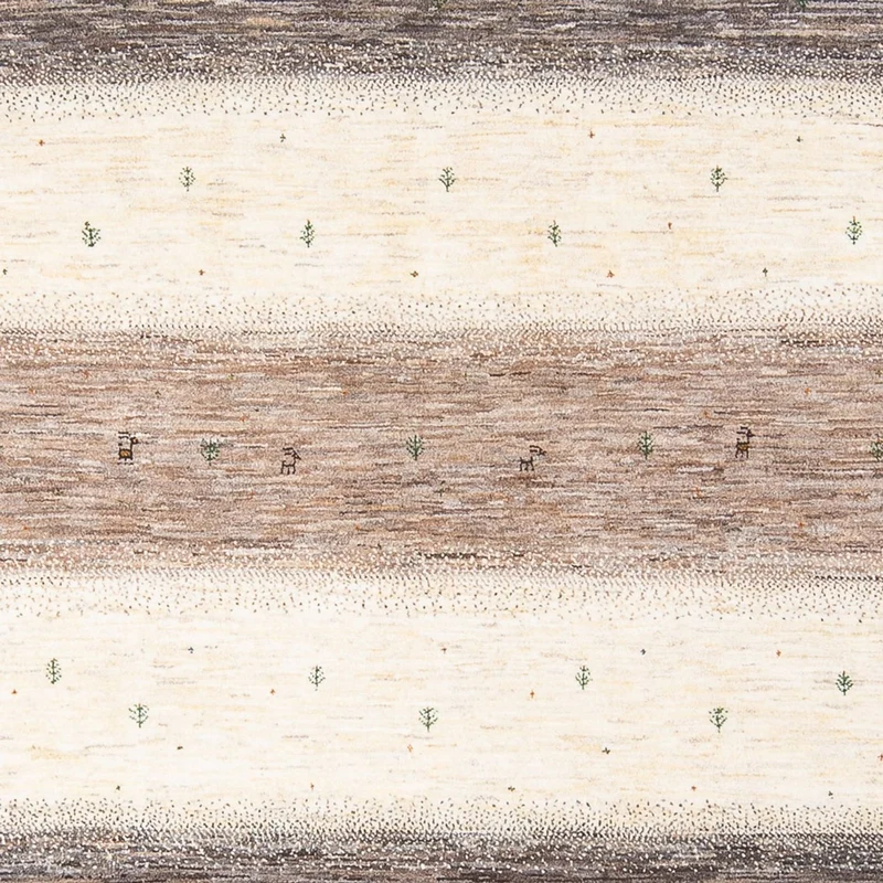 Gabbeh Teppich - Loribaft Perser - 218 x 302 cm - mehrfarbig