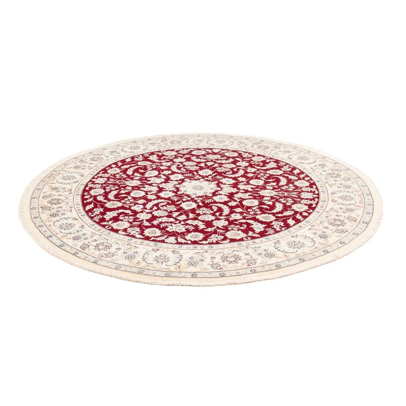 Perserteppich - Nain rund - 200 x 200 cm - rot