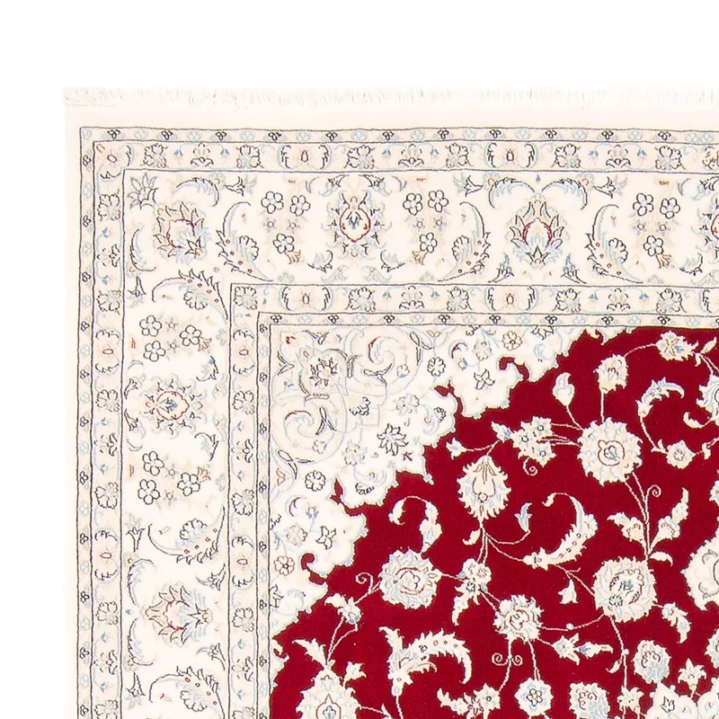 Nain Teppich 194x210cm - Perserteppich - rot