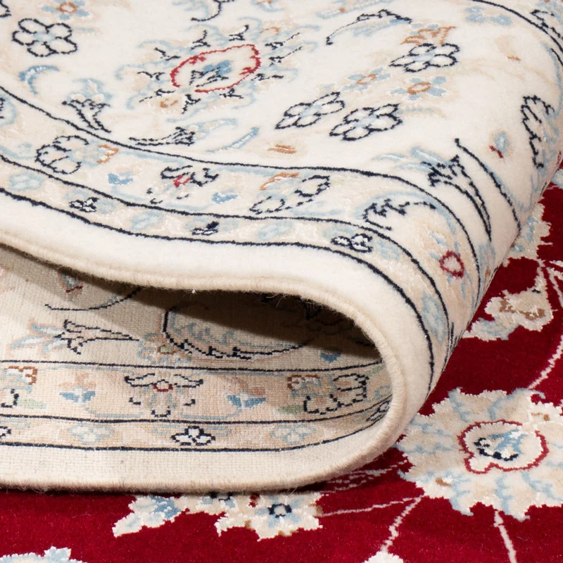 Nain Teppich 194x210cm - Perserteppich - rot