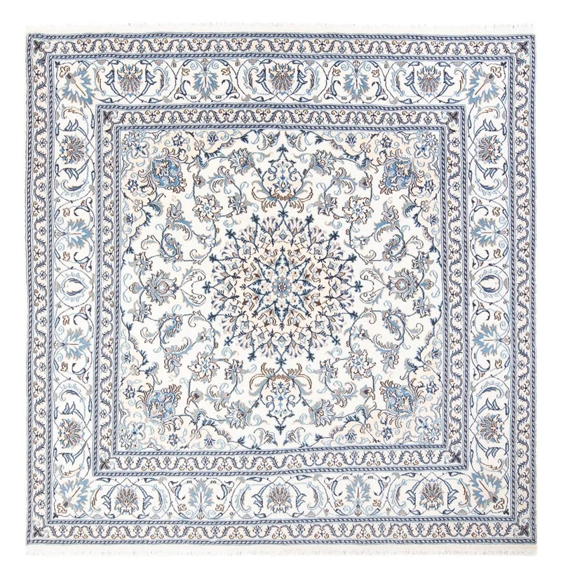 Nain Teppich 195x200cm - Perserteppich - creme