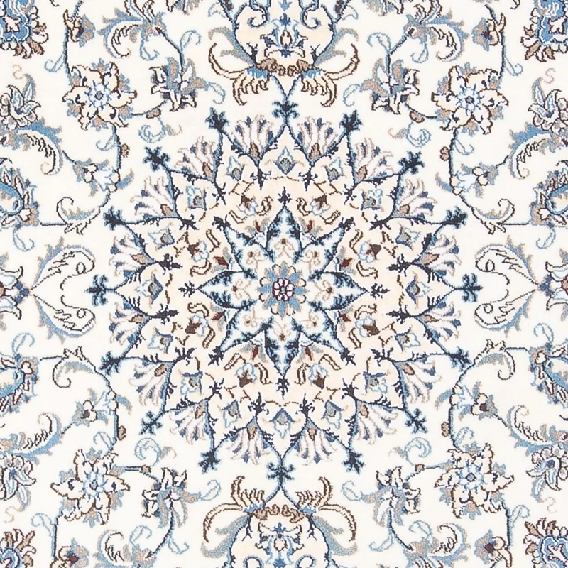 Nain Teppich 195x200cm - Perserteppich - creme
