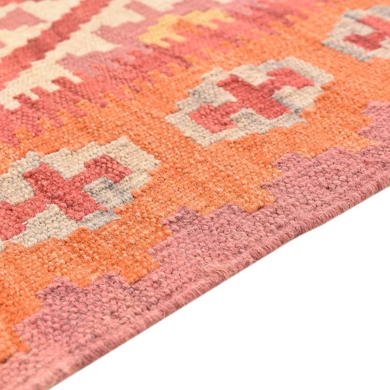 Kelim Fars Teppich 61x201cm - mehrfarbig