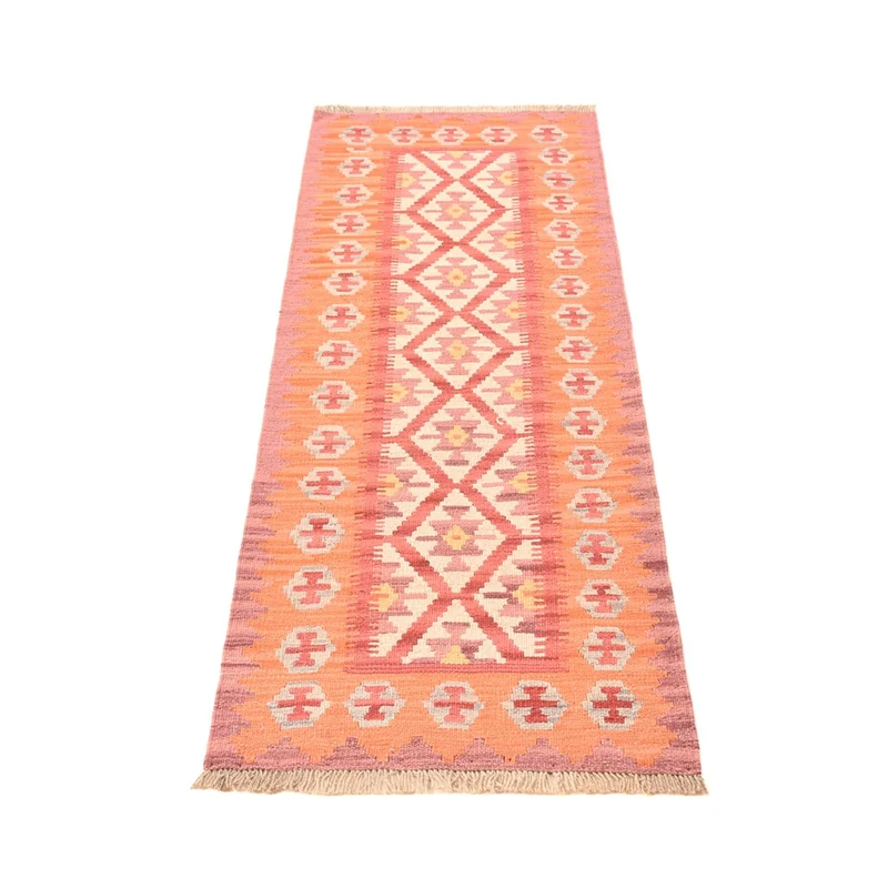 Kelim Fars Teppich 61x201cm - mehrfarbig