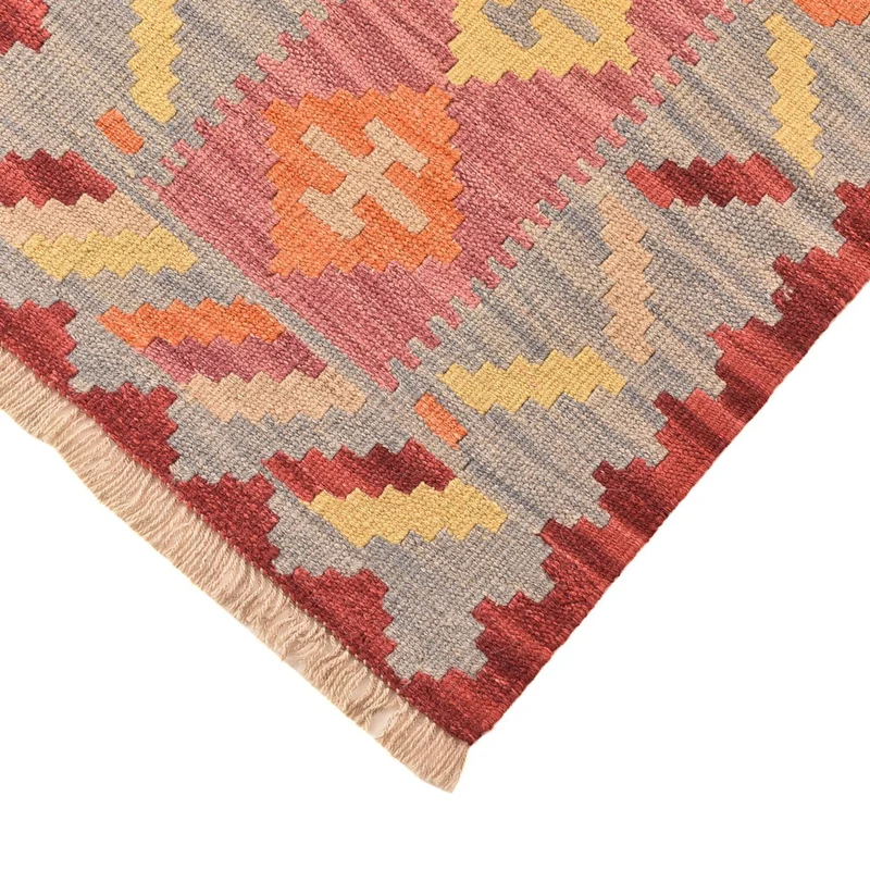Kelim Fars Teppich 61x204cm - mehrfarbig