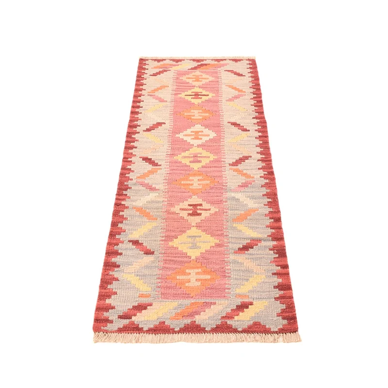 Kelim Fars Teppich 61x204cm - mehrfarbig