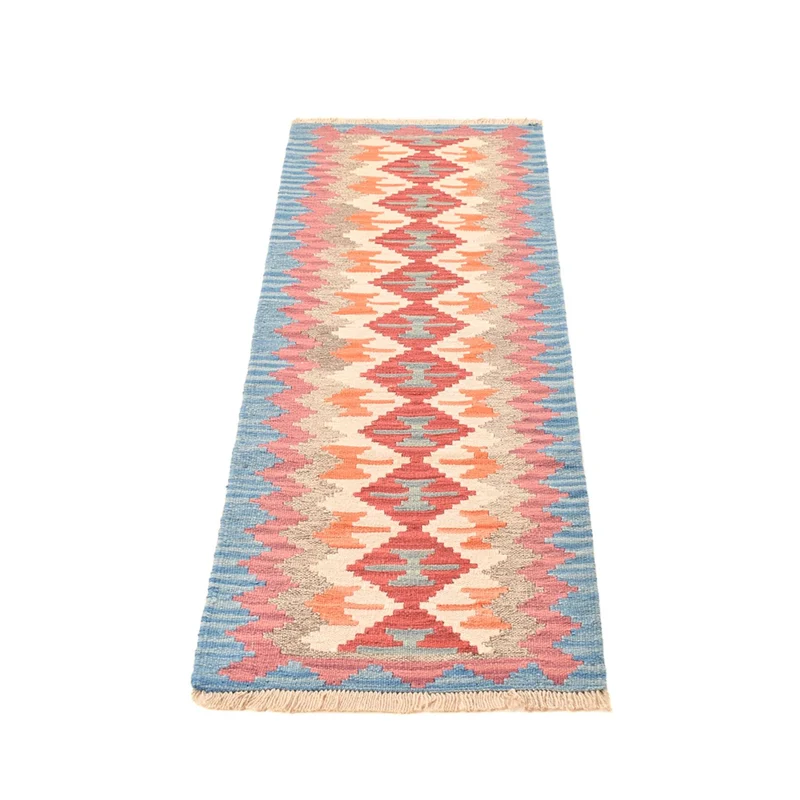 Läufer Kelim - Oriental - 56 x 196 cm - mehrfarbig
