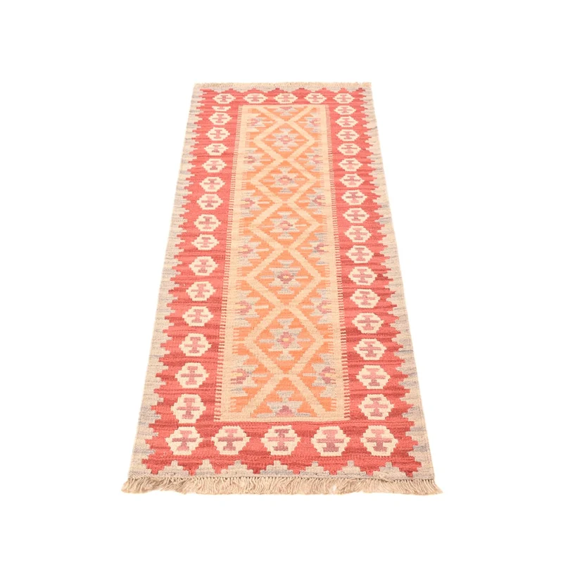Läufer Kelim - Oriental - 63 x 198 cm - mehrfarbig