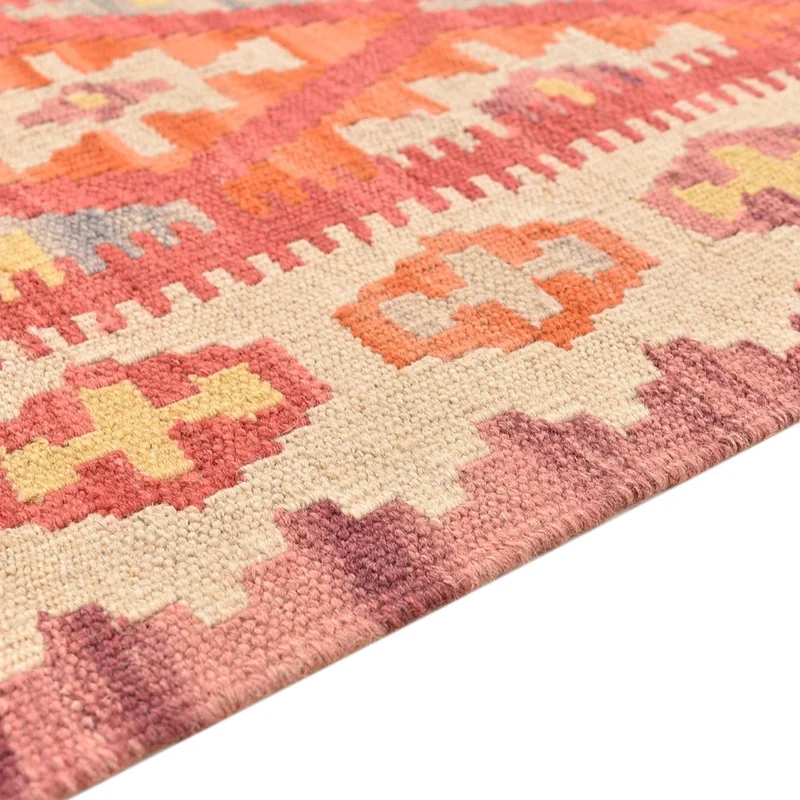 Läufer Kelim - Oriental - 60 x 201 cm - mehrfarbig
