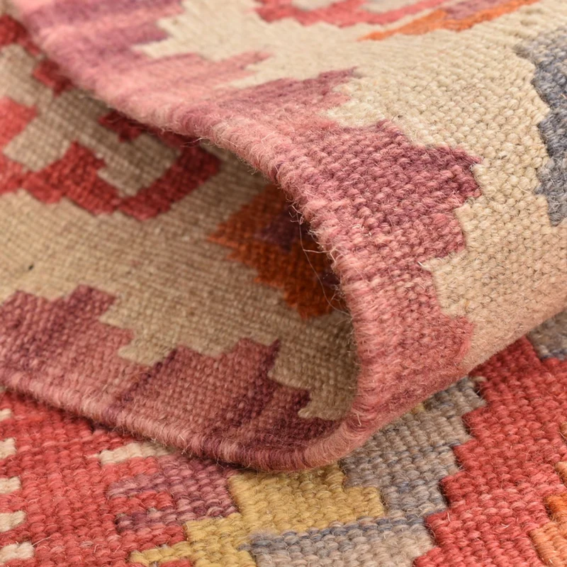 Läufer Kelim - Oriental - 60 x 201 cm - mehrfarbig