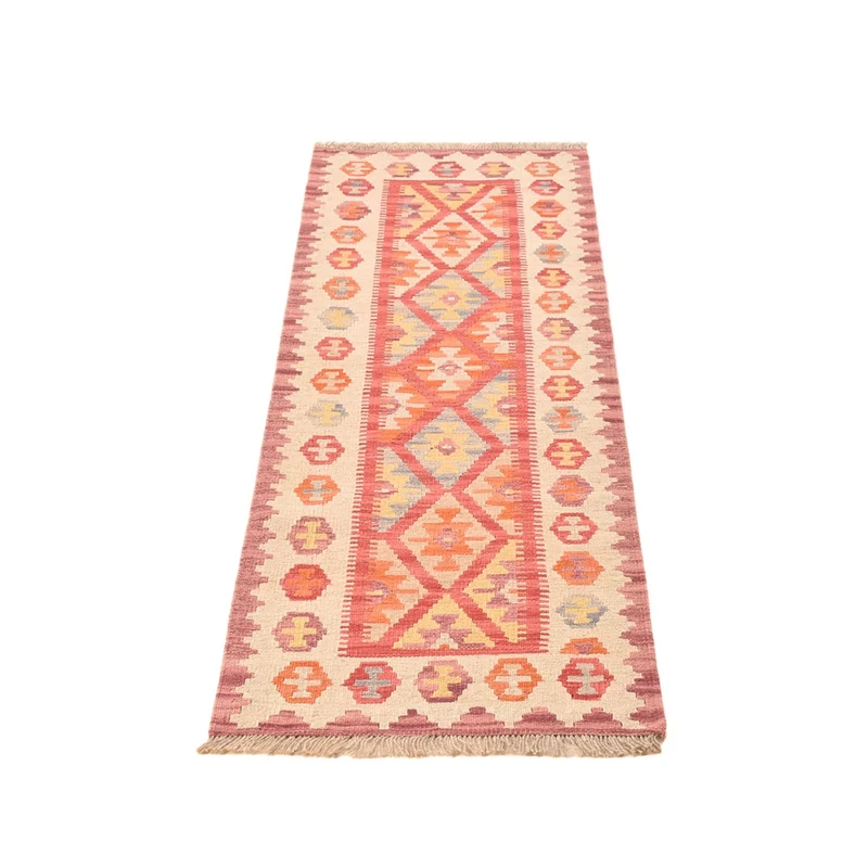 Läufer Kelim - Oriental - 60 x 201 cm - mehrfarbig
