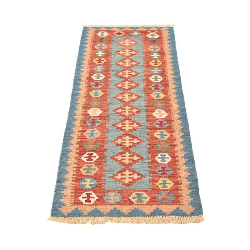 Läufer Kelim - Oriental - 61 x 198 cm - mehrfarbig