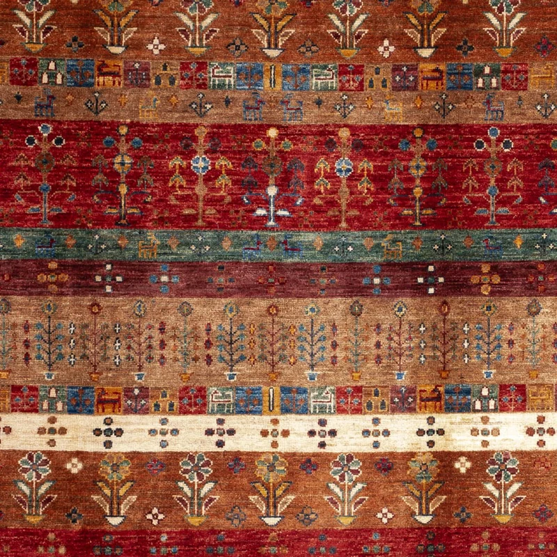 Gabbeh Teppich - Loribaft Perser - 173 x 250 cm - mehrfarbig