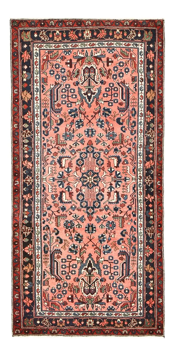 Mehraban Teppich 105x220cm - Perserteppich - hellrot