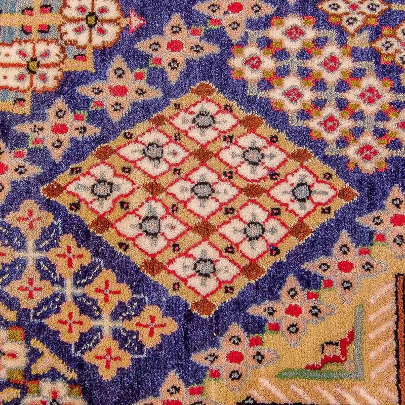 Isfahan Teppich 92x143cm - Perserteppich - blau