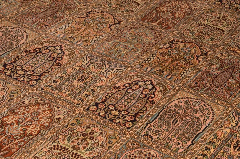 Kaschmir Seide Teppich 241x308cm - Orientteppich