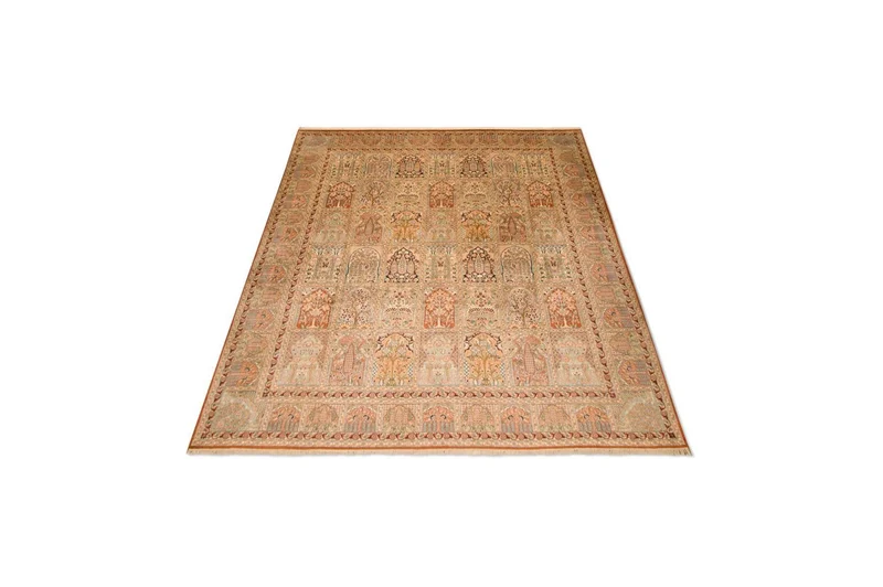 Kaschmir Seide Teppich 241x308cm - Orientteppich