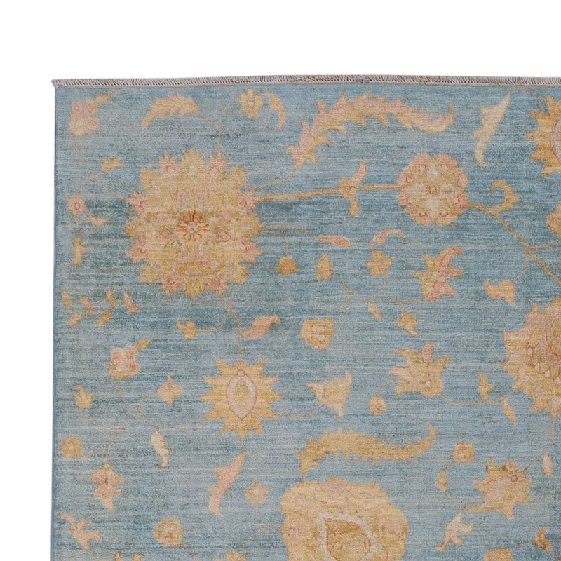 Ziegler Teppich - Modern - 207 x 300 cm - blau