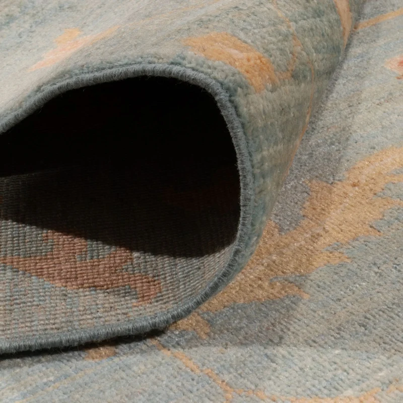 Ziegler Teppich - Modern - 207 x 300 cm - blau