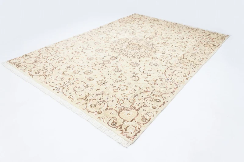 Nain - 9La Teppich 168x242cm - Perserteppich - beige