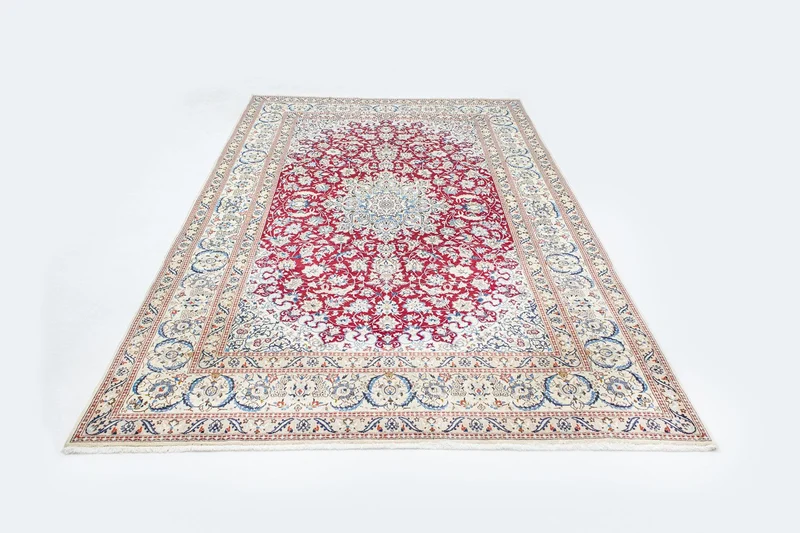 Nain - 9La Teppich 199x337cm - Perserteppich - rot