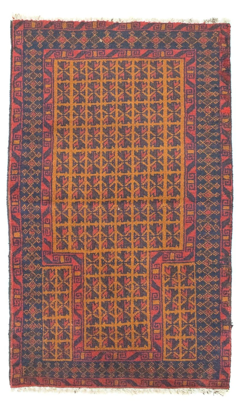 Belutsch Teppich 75x131cm - Orientteppich - braun