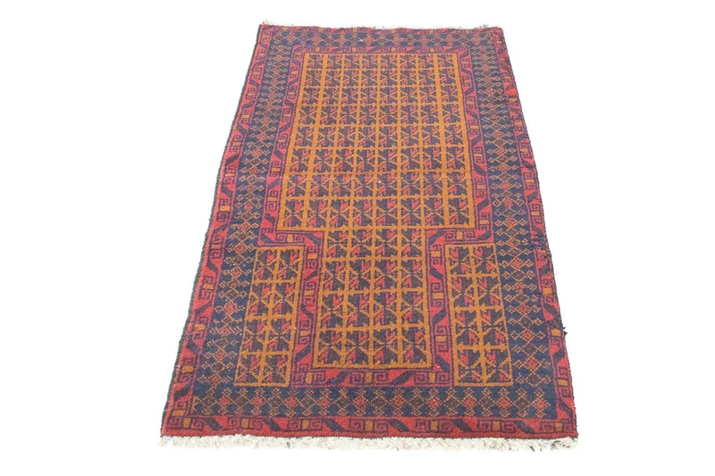 Belutsch Teppich 75x131cm - Orientteppich - braun