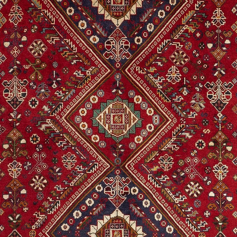 Ghashghai Teppich 179x302cm - Perserteppich - rot