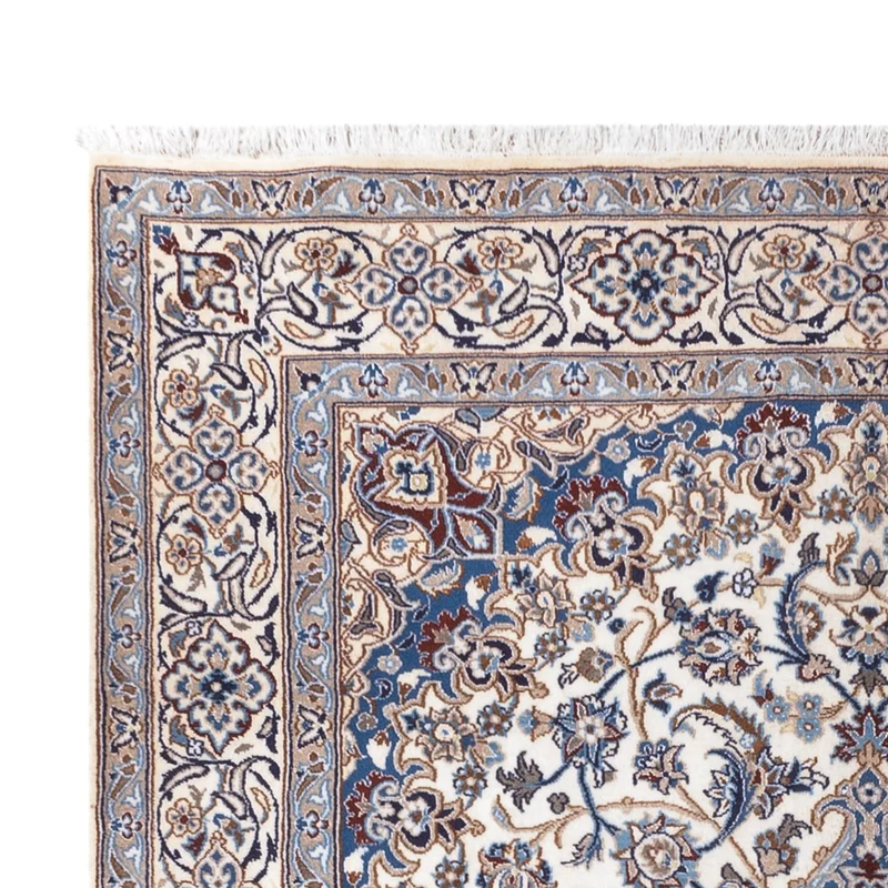 Perserteppich - Nain - 196 x 296 cm - creme