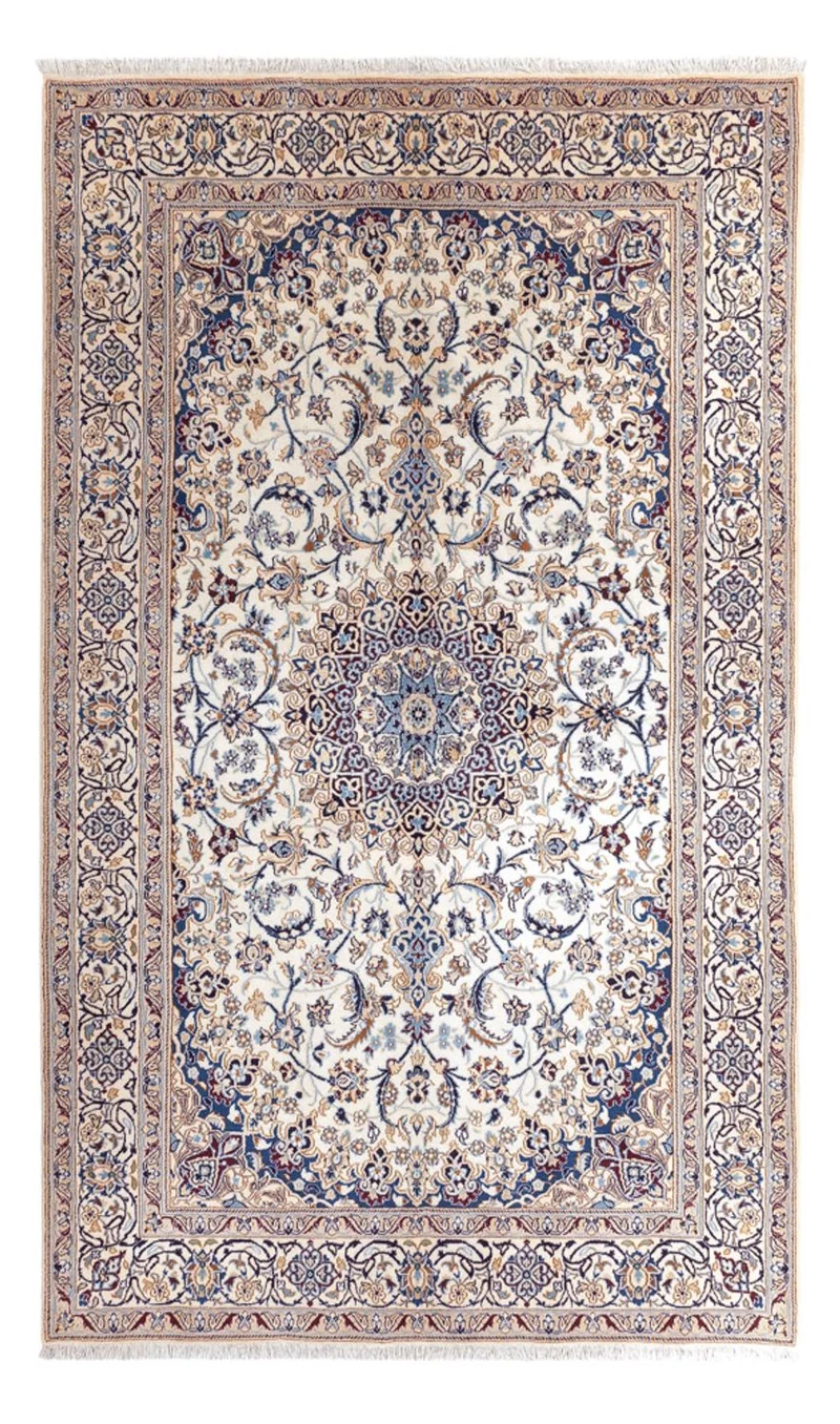 Nain Teppich 199x312cm - Perserteppich - creme