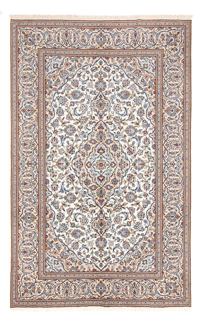 Keshan Teppich 200x303cm - Perserteppich - beige