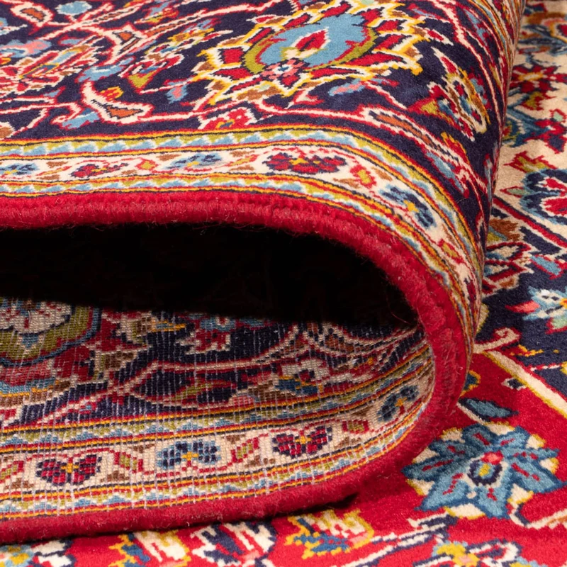 Keshan Teppich 204x298cm - Perserteppich - rot