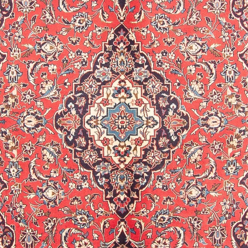 Keshan Teppich 198x309cm - Perserteppich - rot