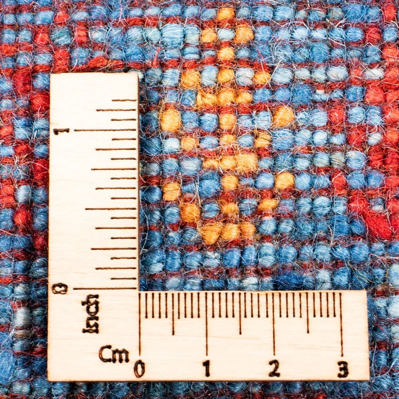 Gabbeh Teppich - Loribaft Perser - Royal - 78 x 128 cm - blau
