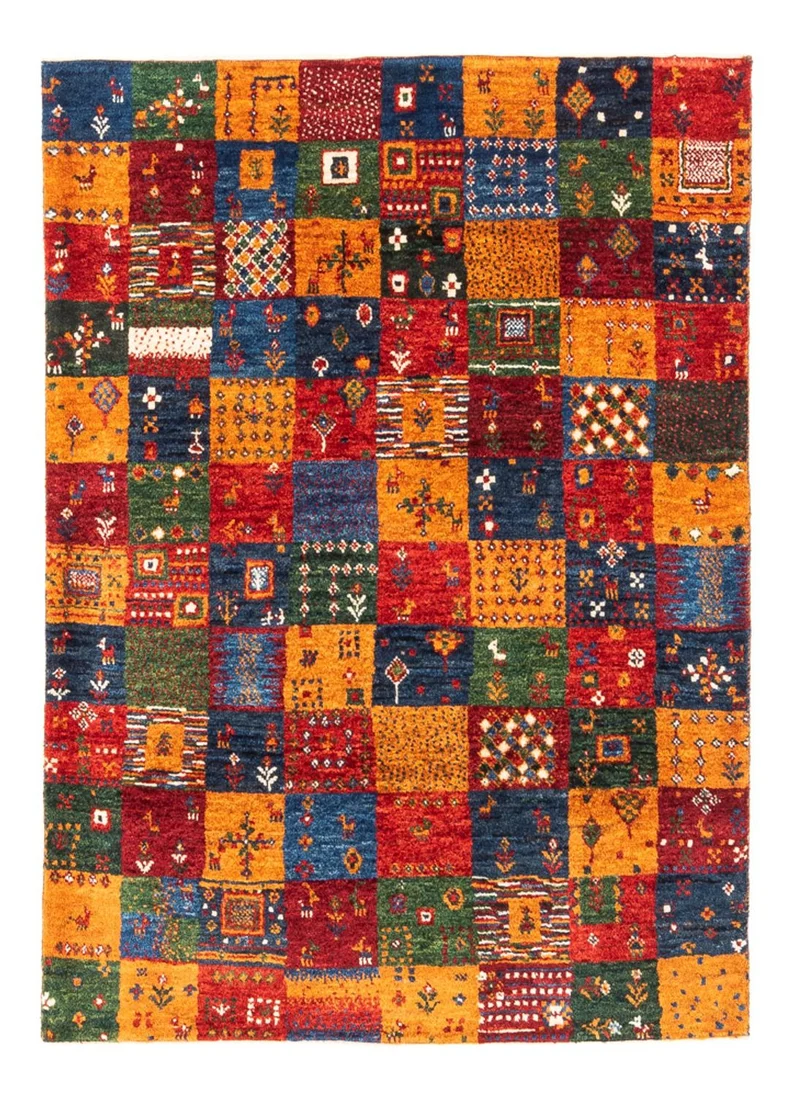 Loribaft Teppich Perser 85x119cm - Orientteppich - mehrfarbig