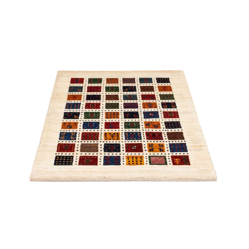 Loribaft Teppich Perser 80x112cm - Orientteppich - mehrfarbig