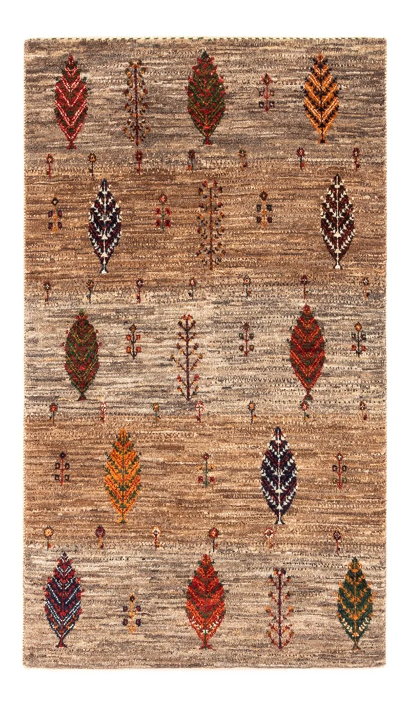 Loribaft Teppich Perser 83x133cm - Orientteppich - grau