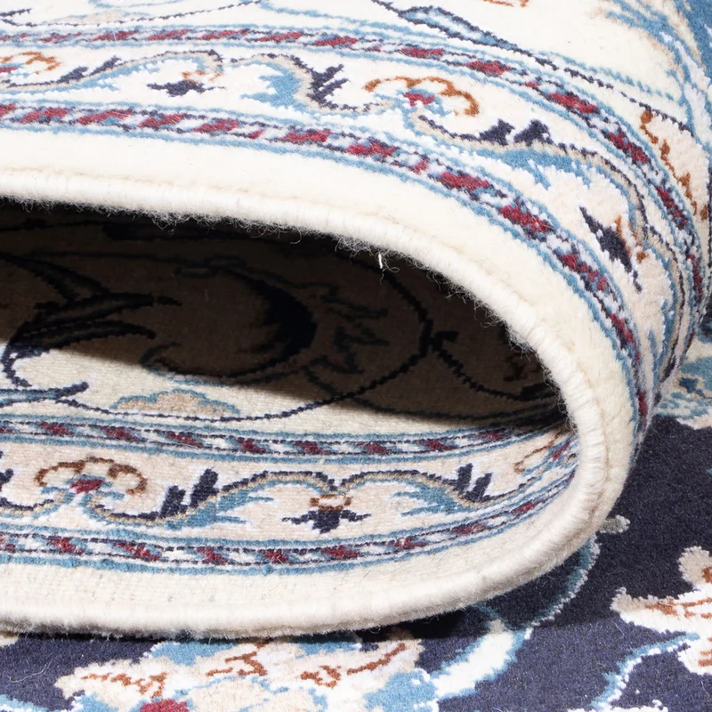Nain Teppich 194x302cm - Perserteppich - dunkelblau