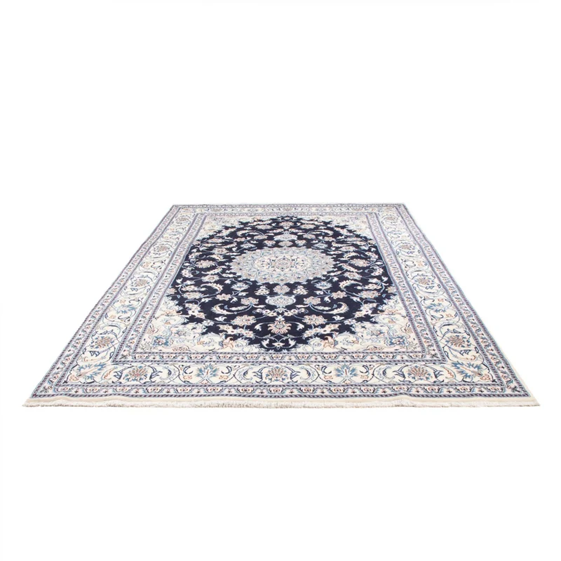 Nain Teppich 194x302cm - Perserteppich - dunkelblau