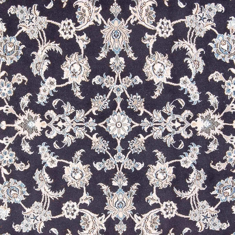 Nain Teppich 193x304cm - Perserteppich - dunkelblau