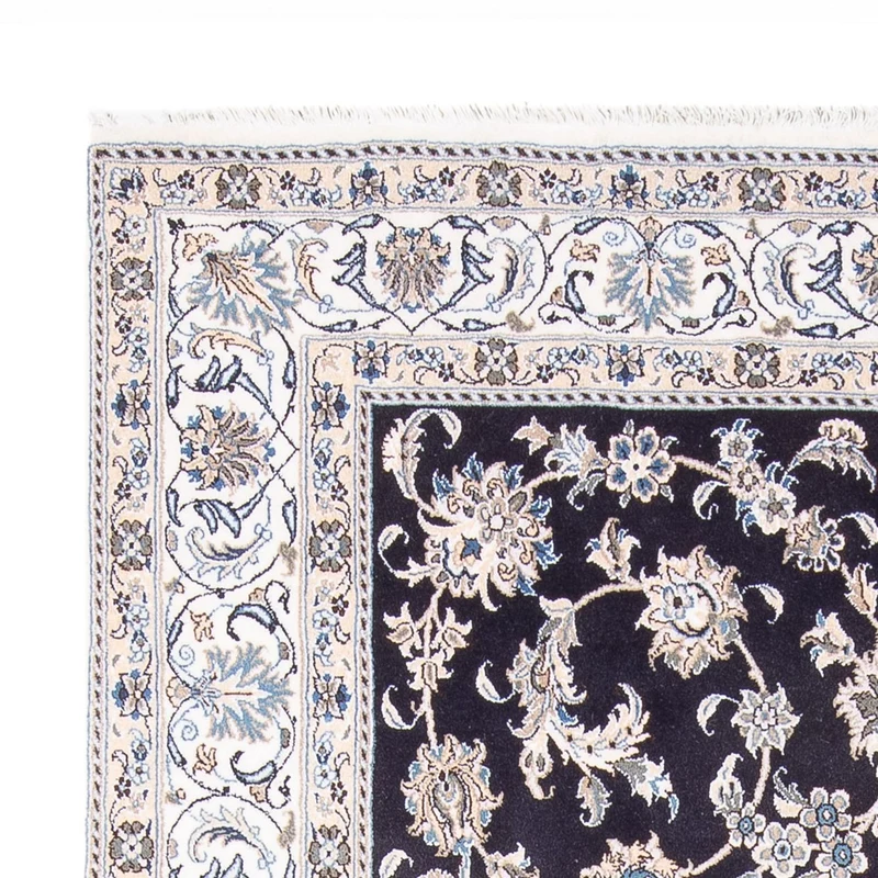 Nain Teppich 193x304cm - Perserteppich - dunkelblau