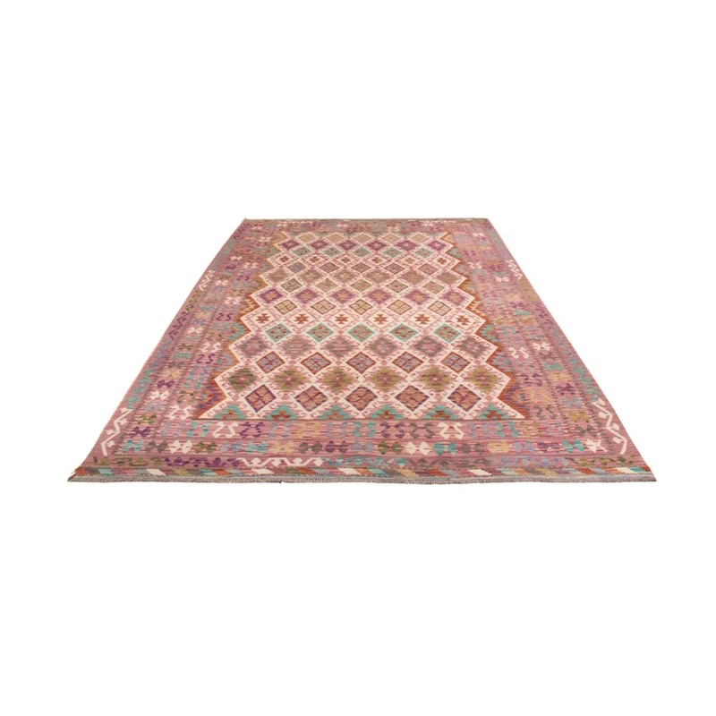 Kelim Maimene Teppich 215x308cm - mehrfarbig