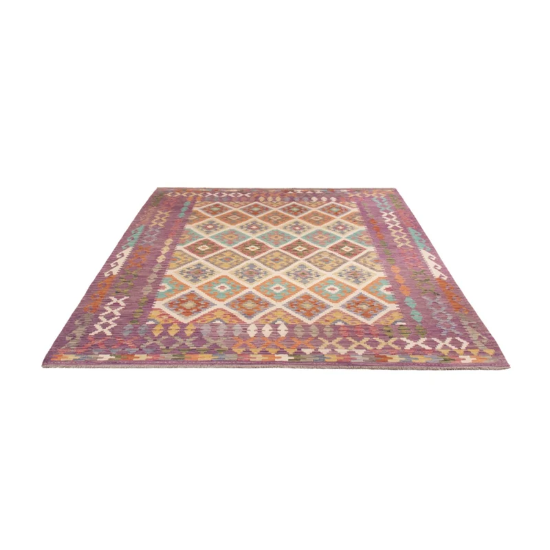 Kelim Maimene Teppich 206x246cm - mehrfarbig