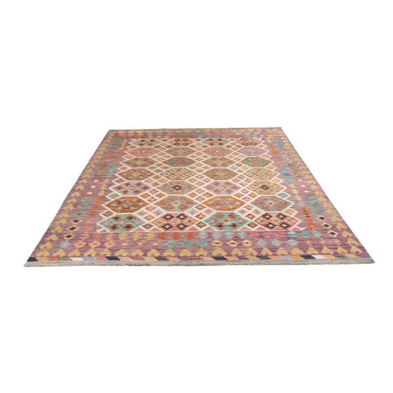 Kelim Maimene Teppich 205x255cm - mehrfarbig