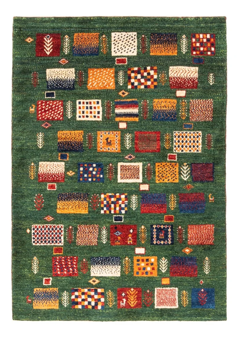Loribaft Teppich Perser 83x117cm - Orientteppich - mehrfarbig