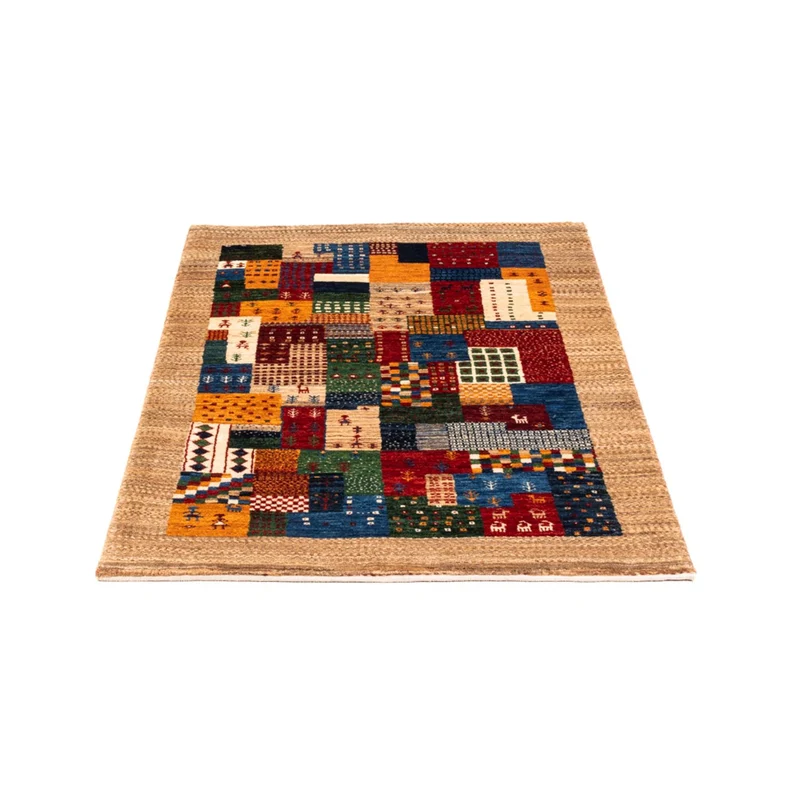 Loribaft Teppich Perser 82x123cm - Orientteppich - mehrfarbig