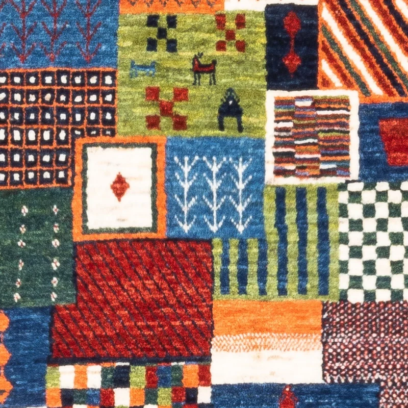 Gabbeh Teppich - Loribaft Perser - Royal - 81 x 131 cm - mehrfarbig