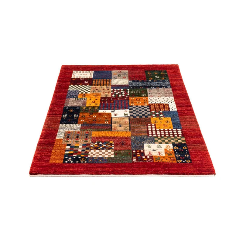 Loribaft Teppich Perser 83x130cm - Orientteppich - mehrfarbig
